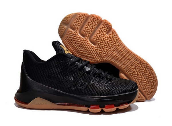 Nike Kd 8 Basketball Shoes Brown Black Italy - Click Image to Close